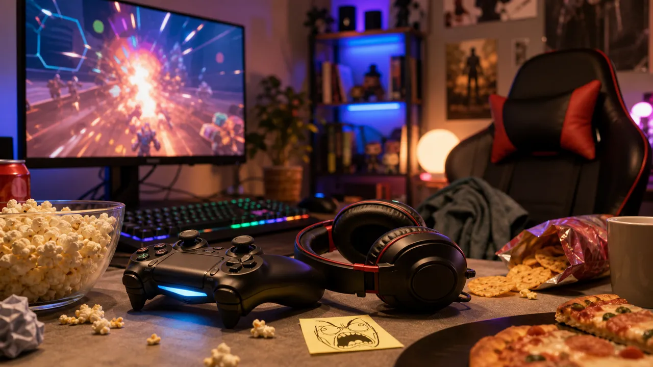 Symbolbild zur Witzekategorie Gaming-Witze