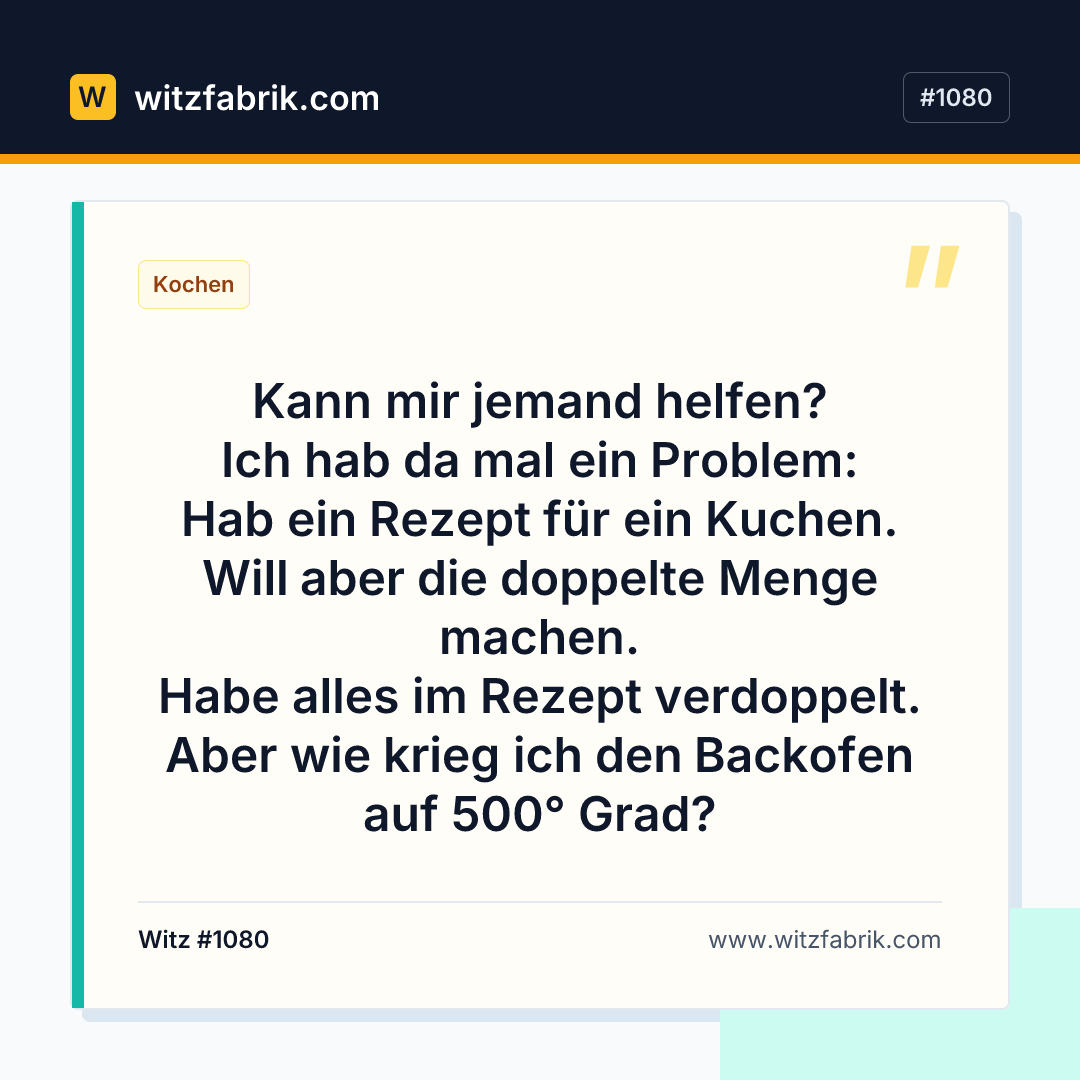 Witzfabrik-Bild zu Witz #1080