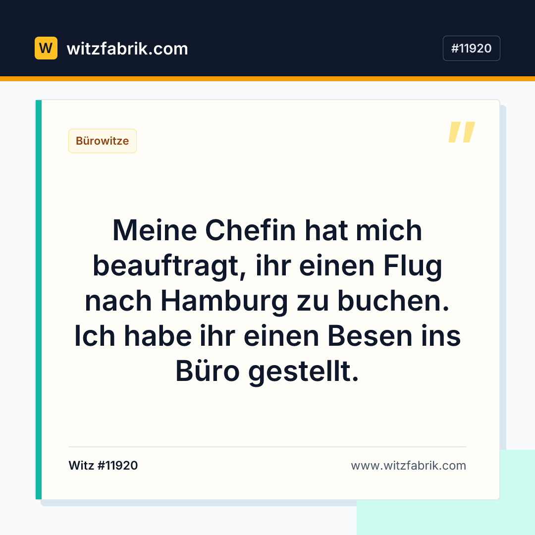 Witzfabrik-Bild zu Witz #11920