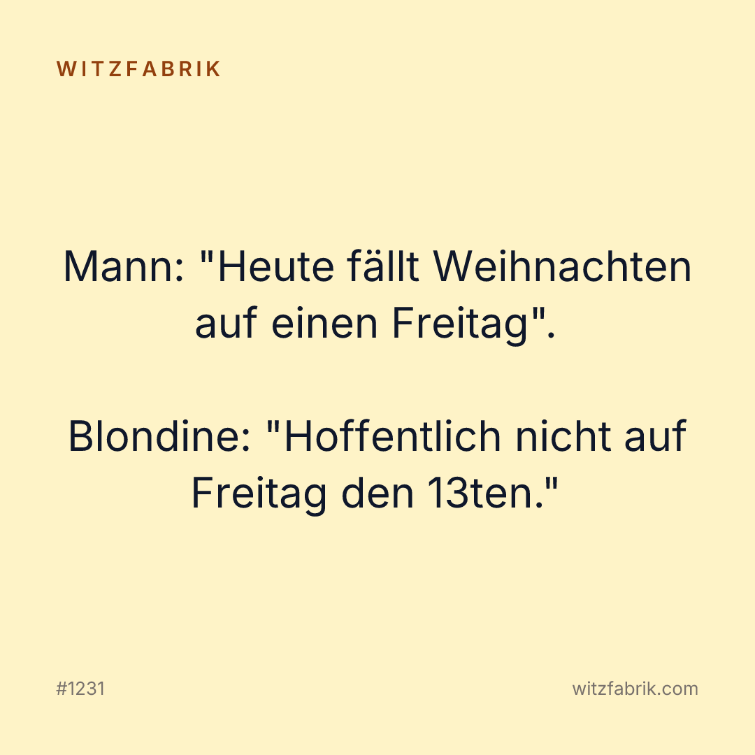 Witzfabrik-Bild zu Witz #1231