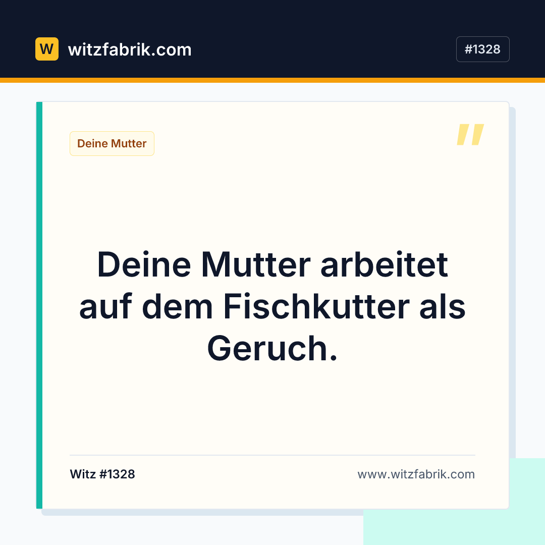 Witzfabrik-Bild zu Witz #1328