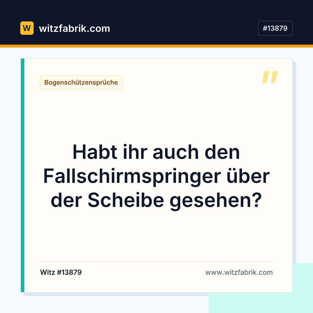 Witzfabrik-Bild zu Witz #13879