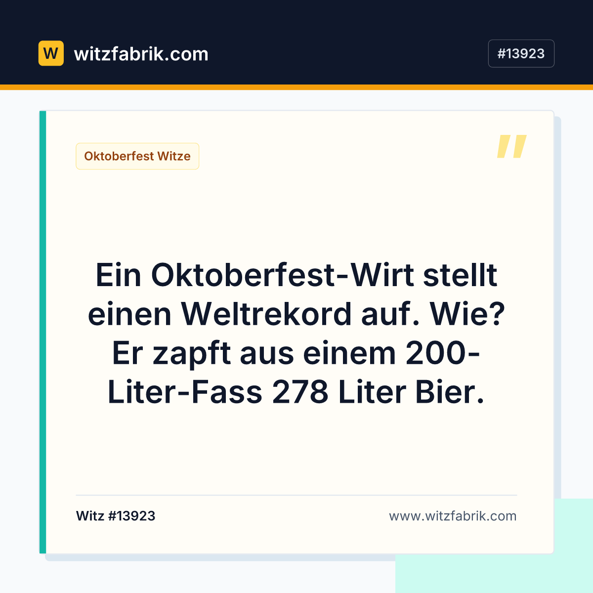 Ein Oktoberfest-Wirt stellt einen Weltrekord auf. Wie? Er zapft aus einem 200-Liter-Fass 278 Liter Bier.
