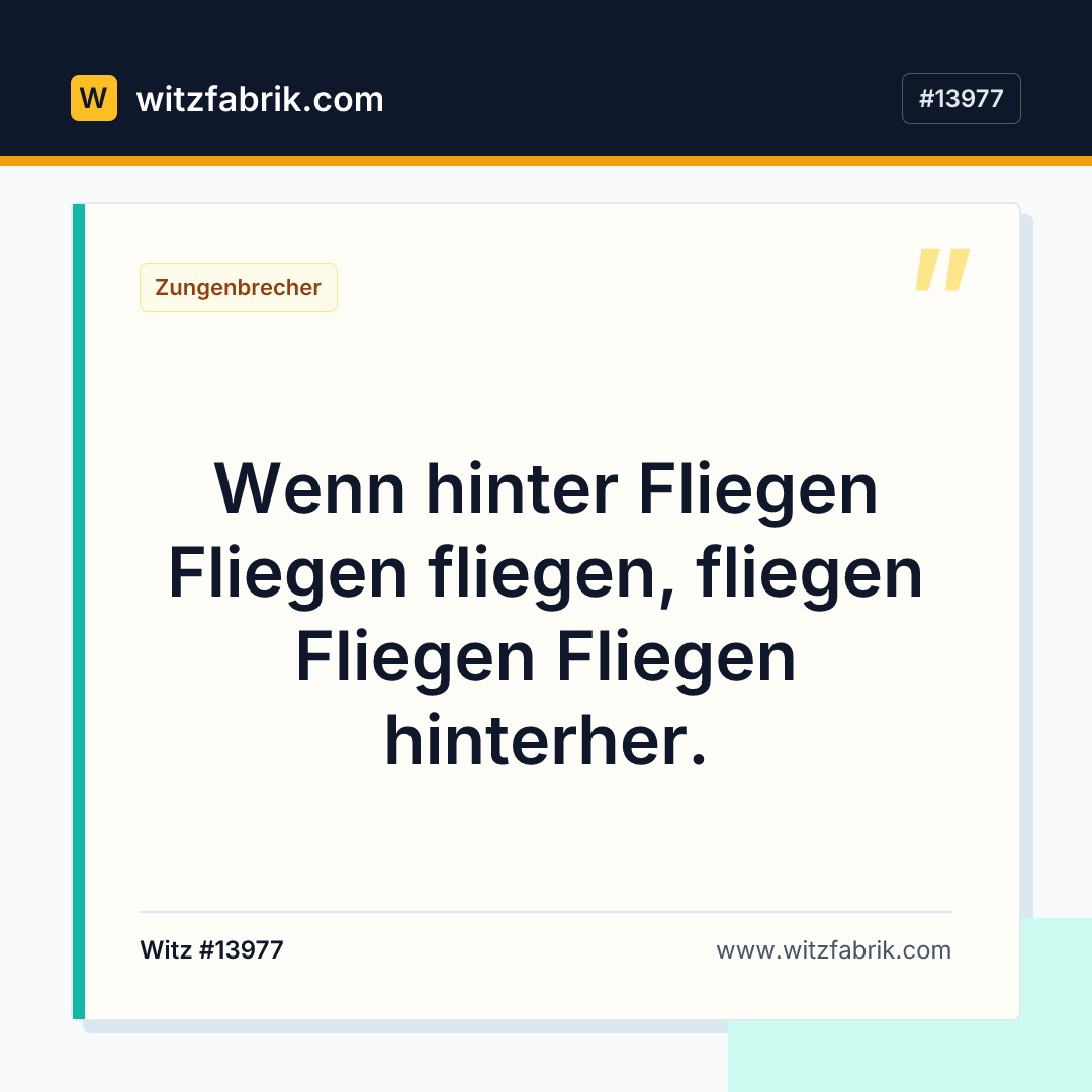 Witzfabrik-Bild zu Witz #13977