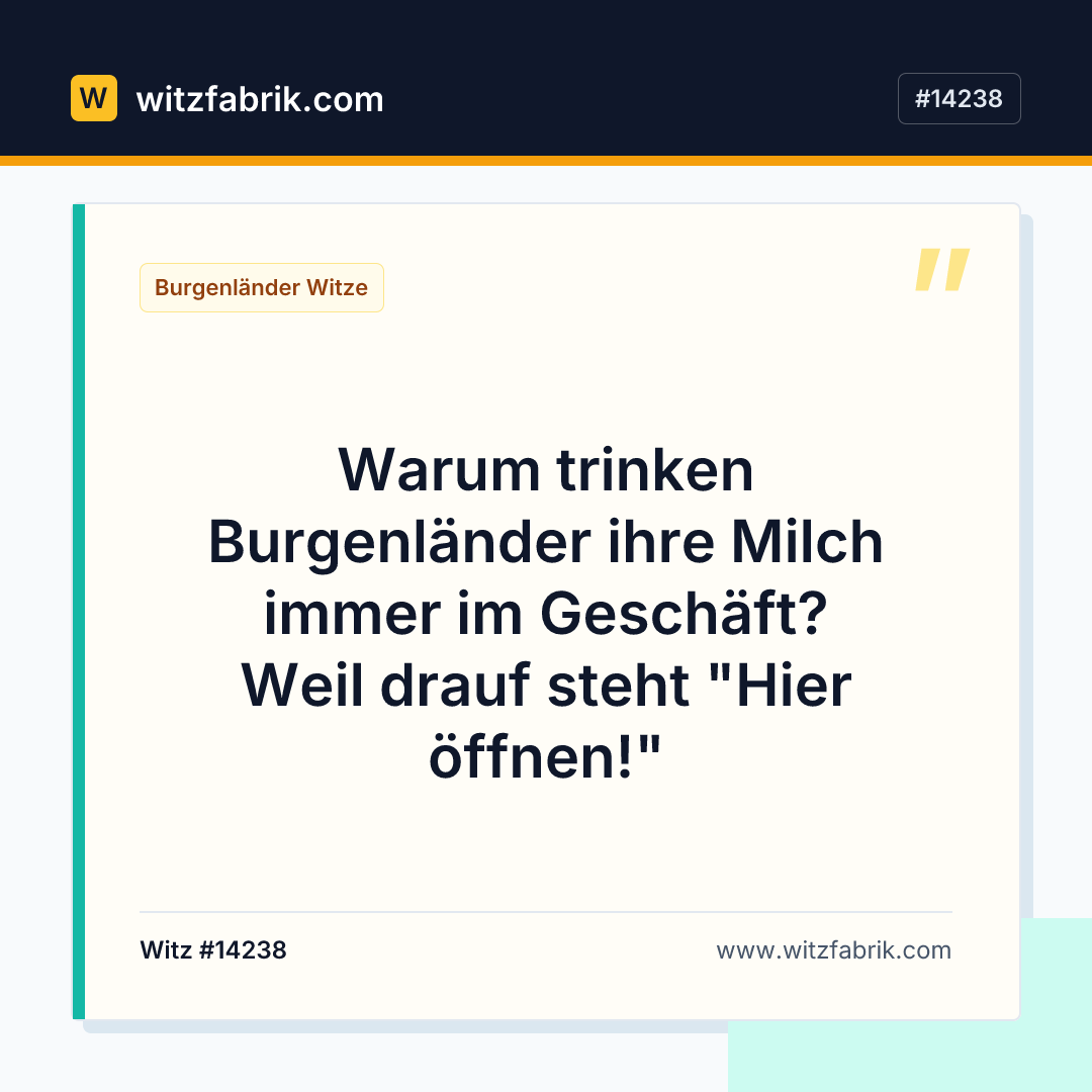Witzfabrik-Bild zu Witz #14238