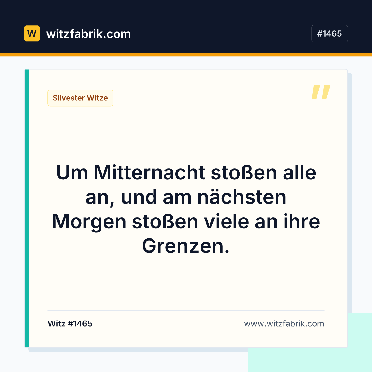 Um Mitternacht stoßen alle an, und am nächsten Morgen stoßen viele an ihre Grenzen.