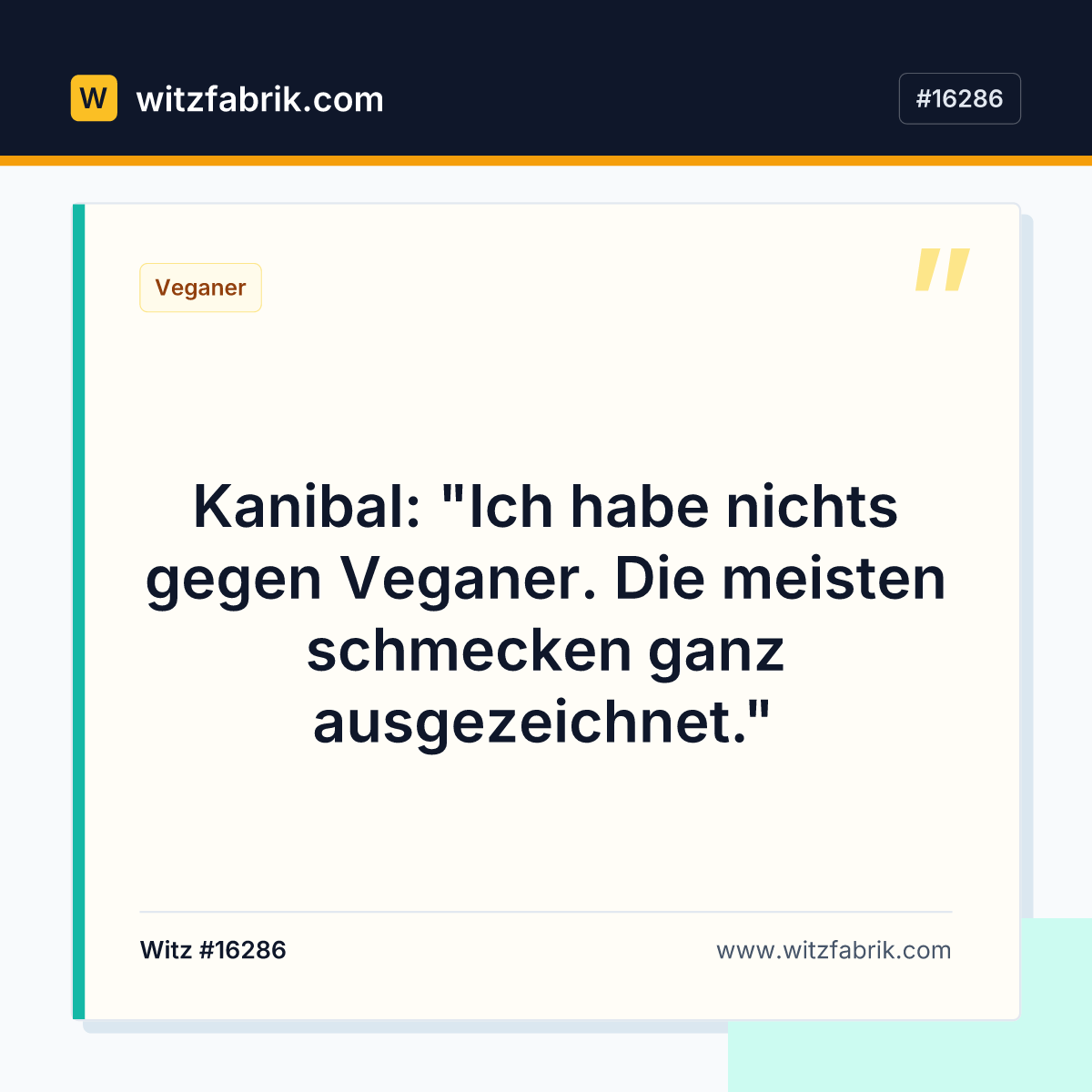 Kanibal: "Ich habe nichts gegen Veganer. Die meisten schmecken ganz ausgezeichnet."