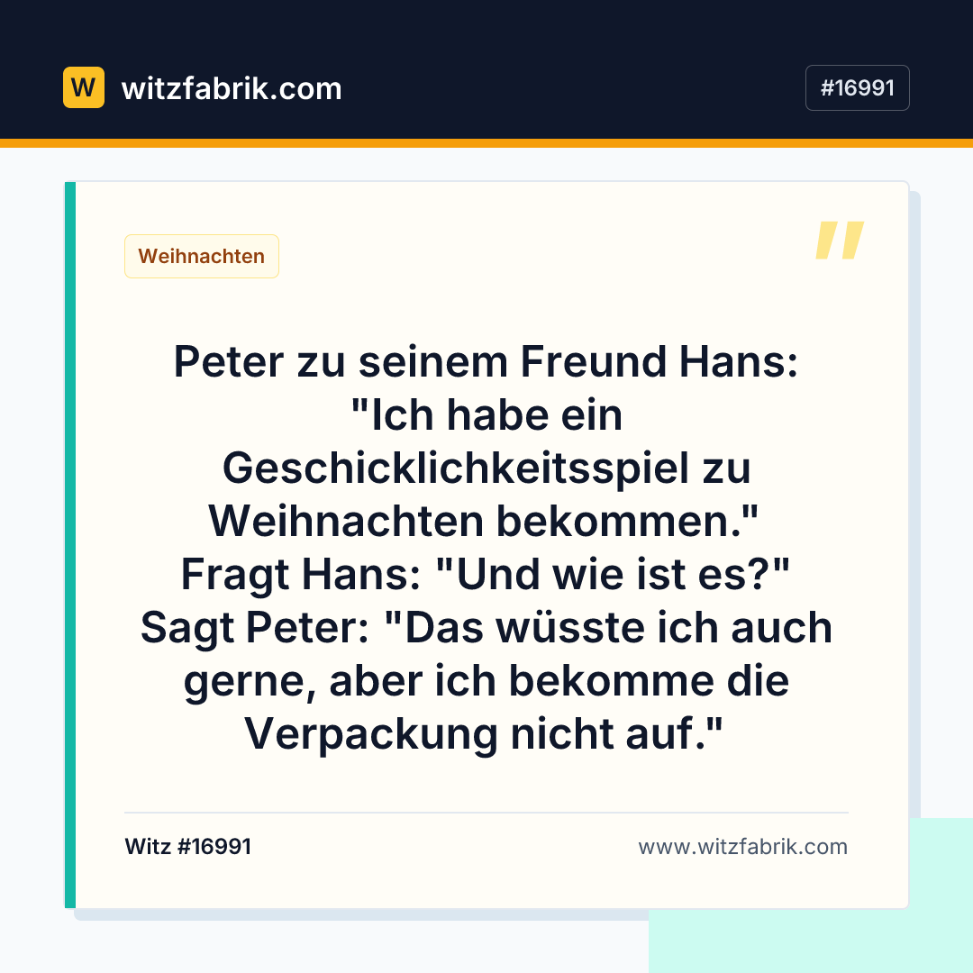 Witzfabrik-Bild zu Witz #16991
