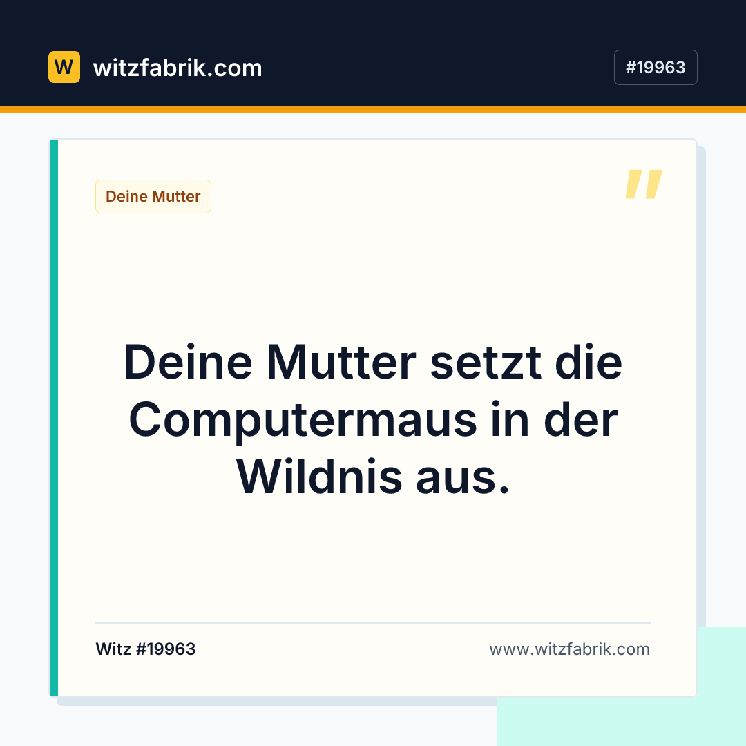Witzfabrik-Bild zu Witz #19963
