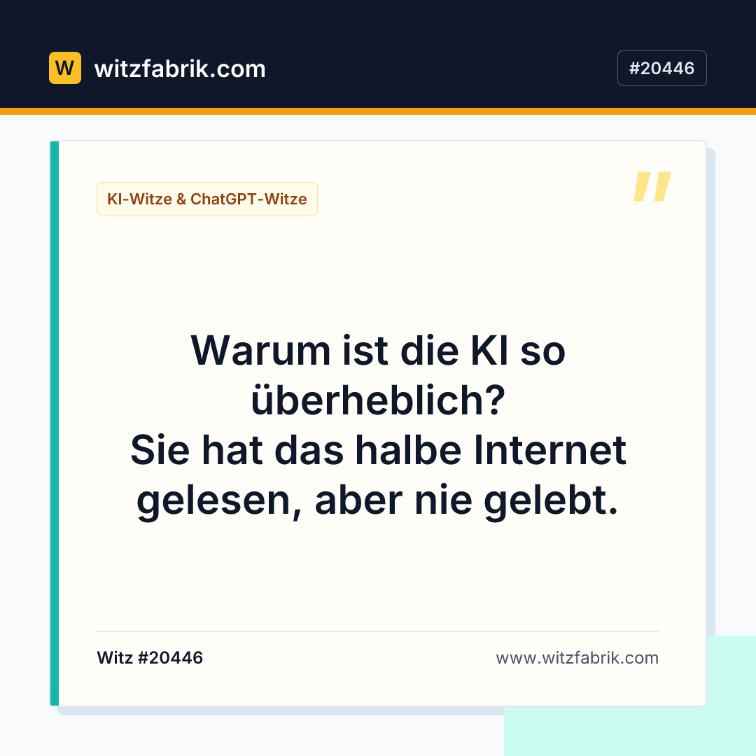 Witzfabrik-Bild zu Witz #20446