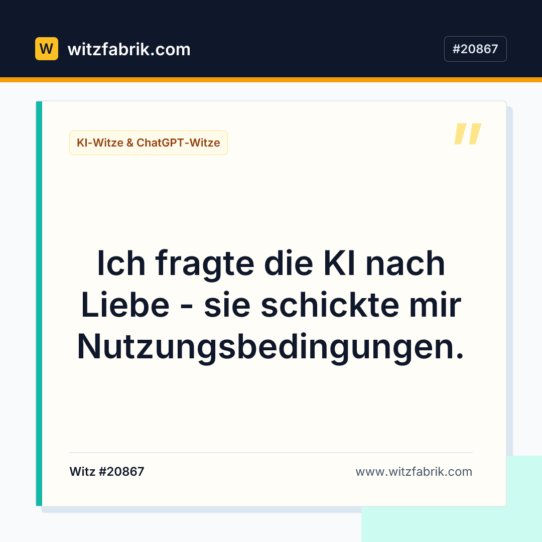 Witzfabrik-Bild zu Witz #20867