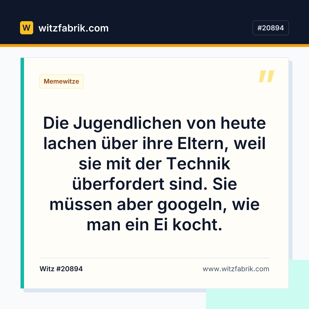 Witzfabrik-Bild zu Witz #20894