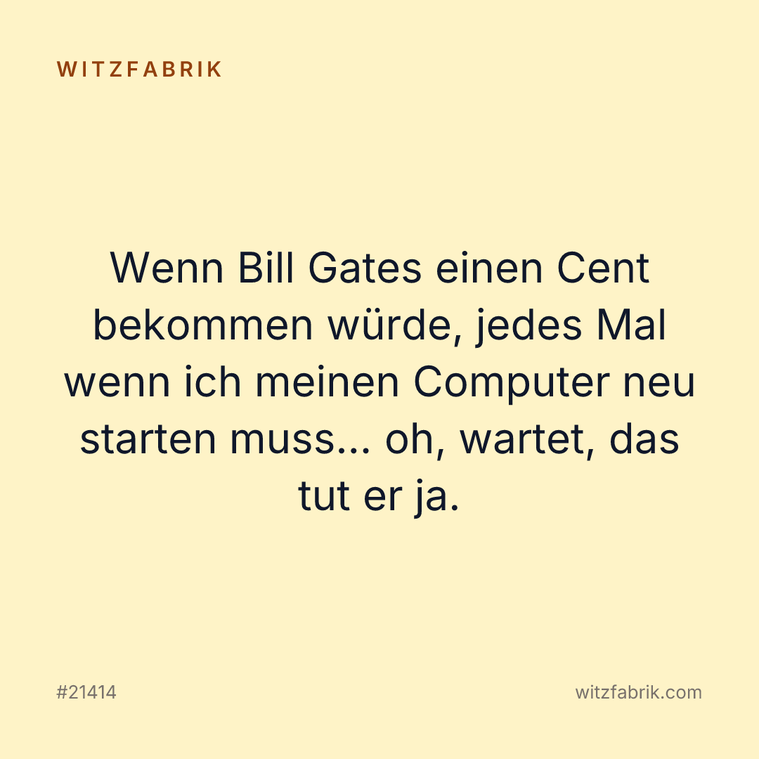 Witzfabrik-Bild zu Witz #21414