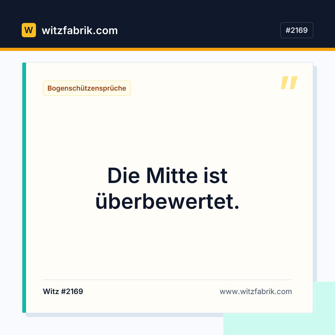 Witzfabrik-Bild zu Witz #2169