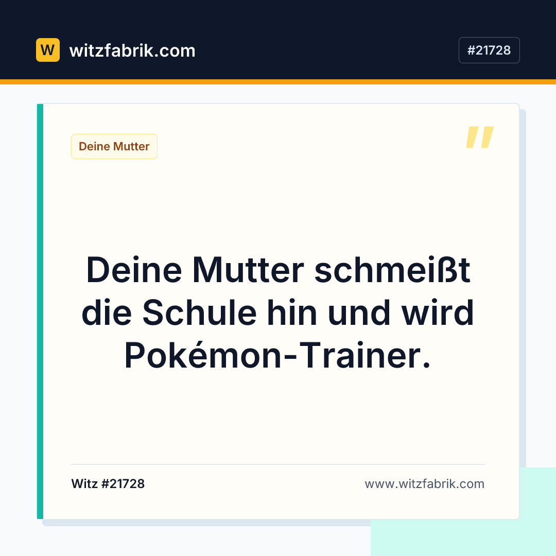 Witzfabrik-Bild zu Witz #21728