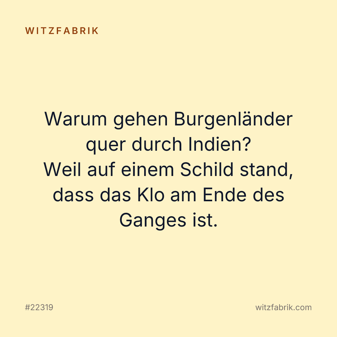 Witzfabrik-Bild zu Witz #22319