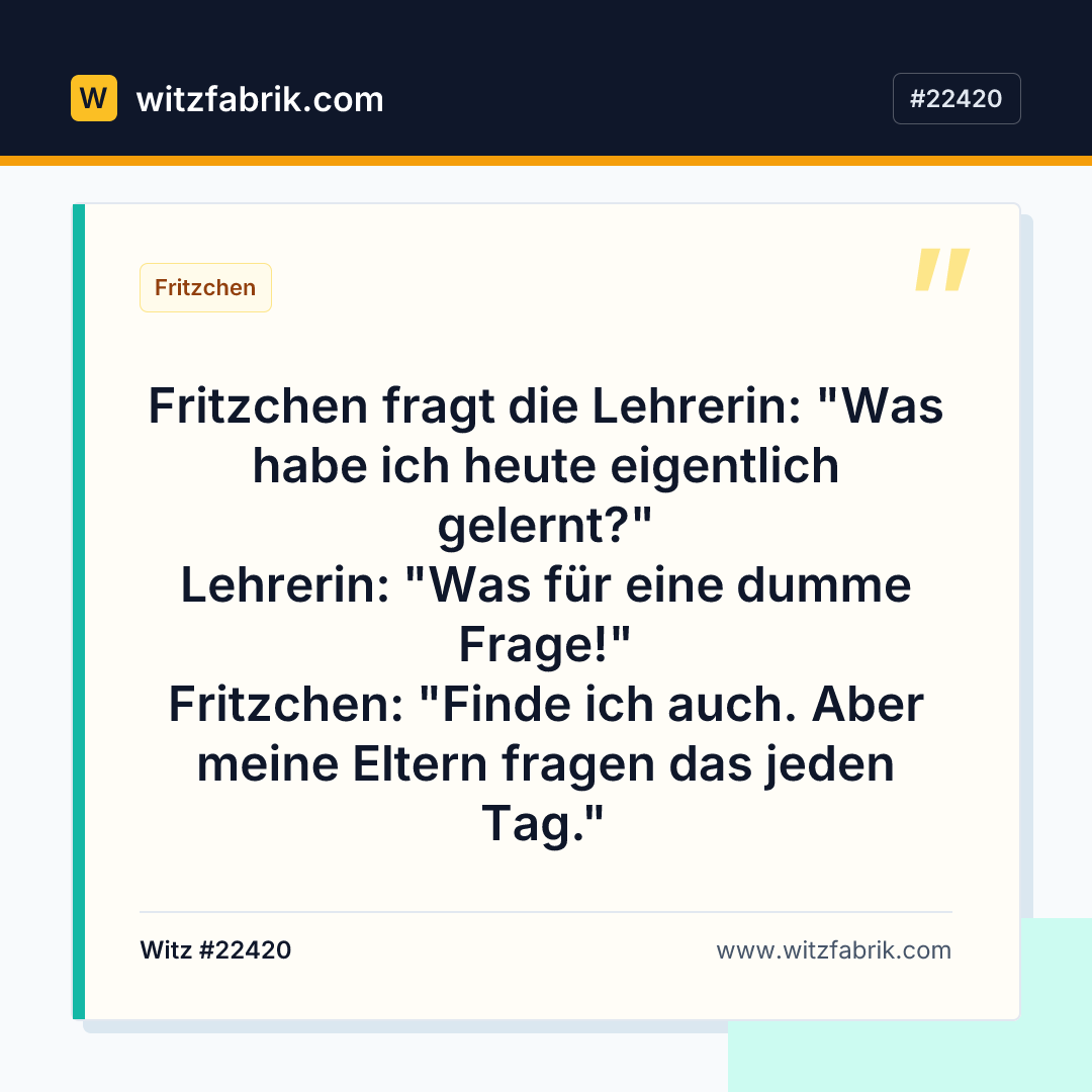 Witzfabrik-Bild zu Witz #22420