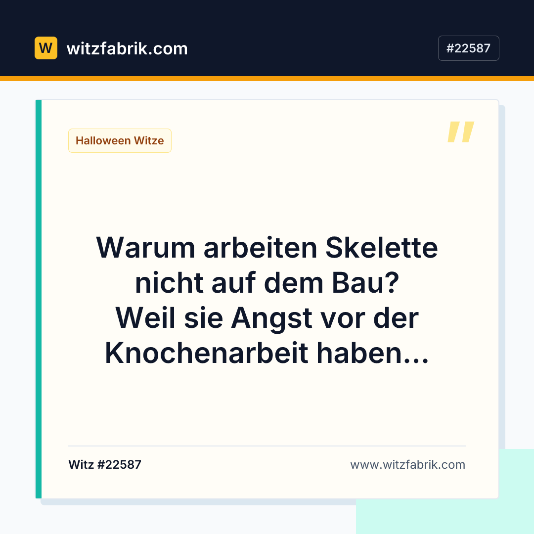Witzfabrik-Bild zu Witz #22587