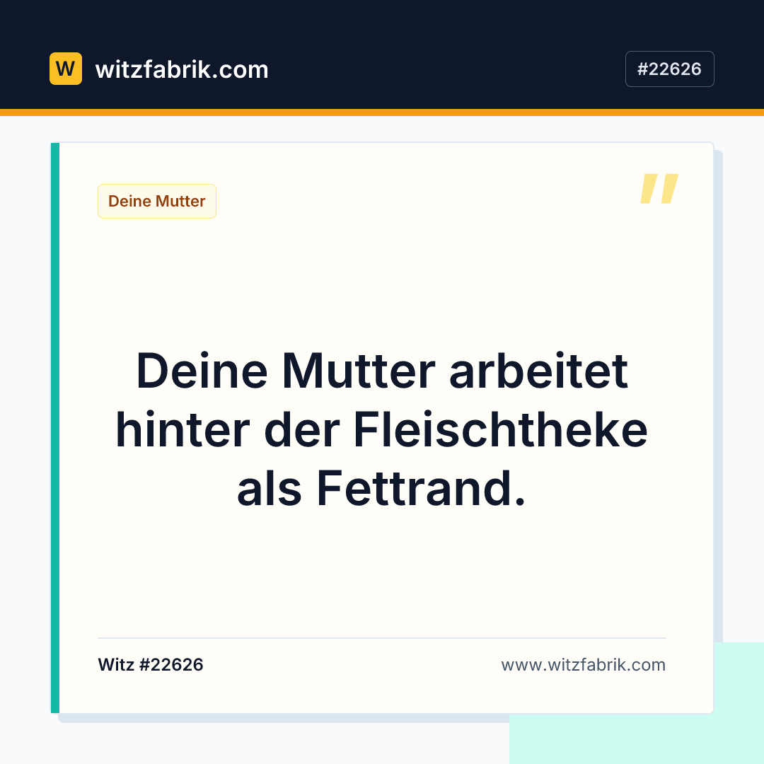 Witzfabrik-Bild zu Witz #22626