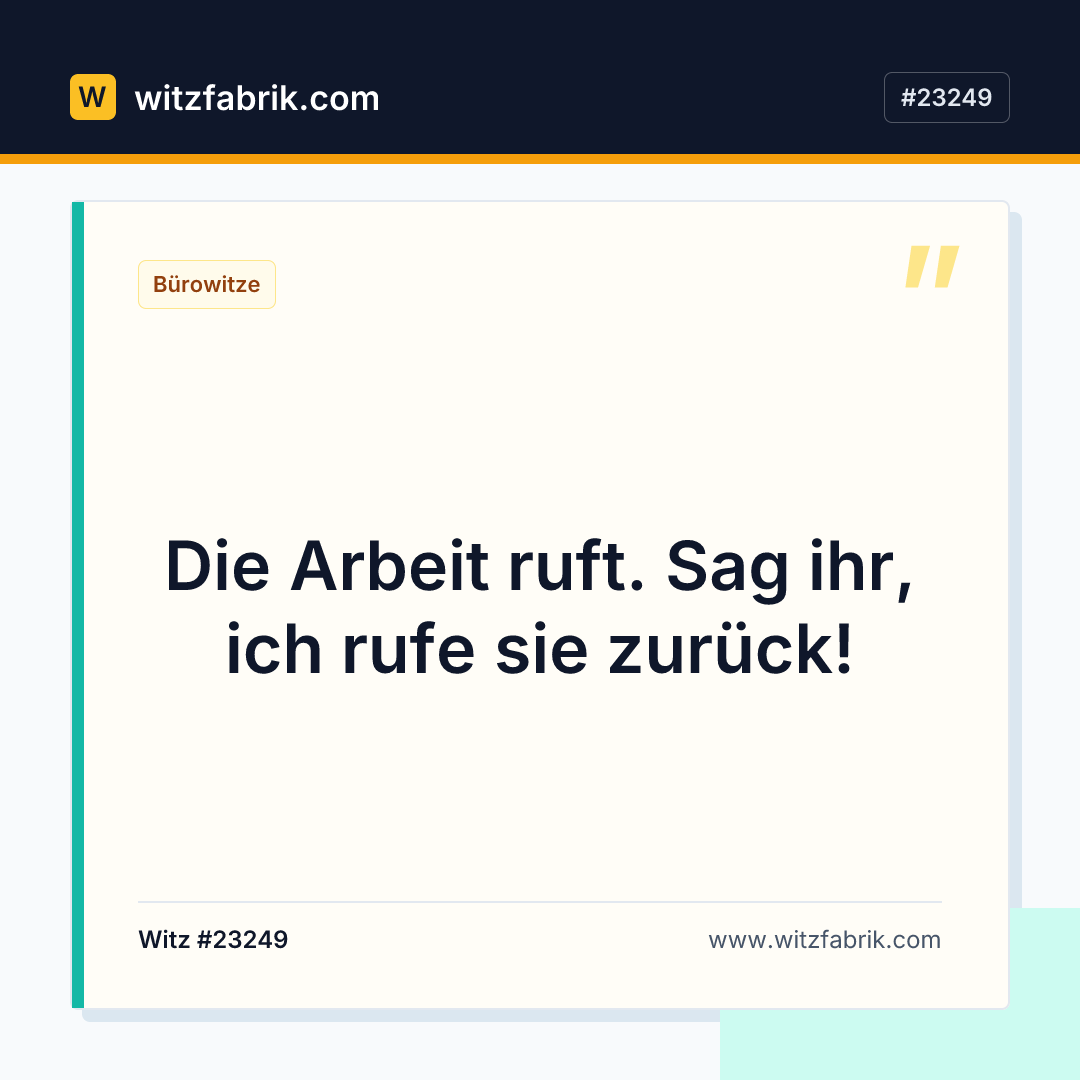Witzfabrik-Bild zu Witz #23249