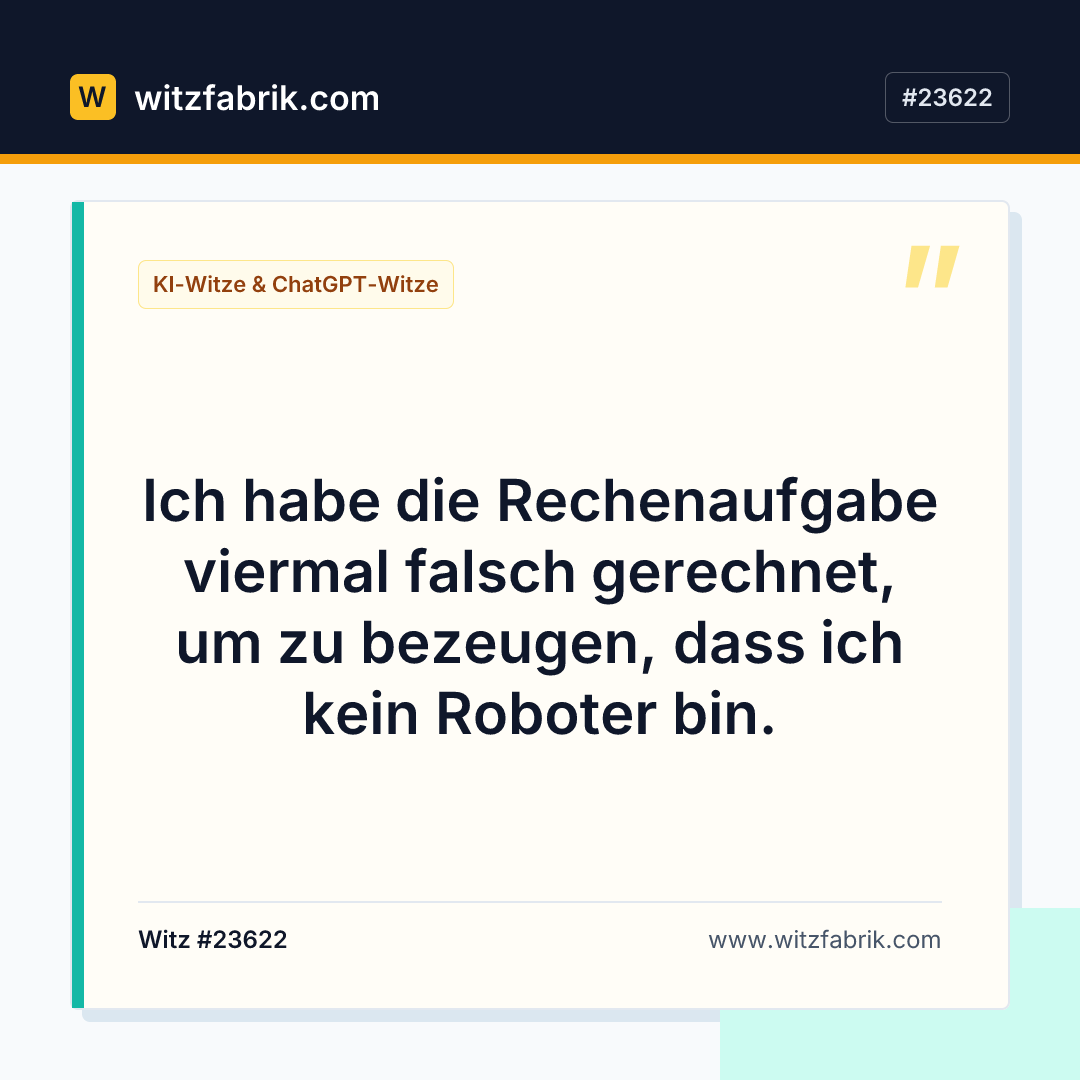 Witzfabrik-Bild zu Witz #23622