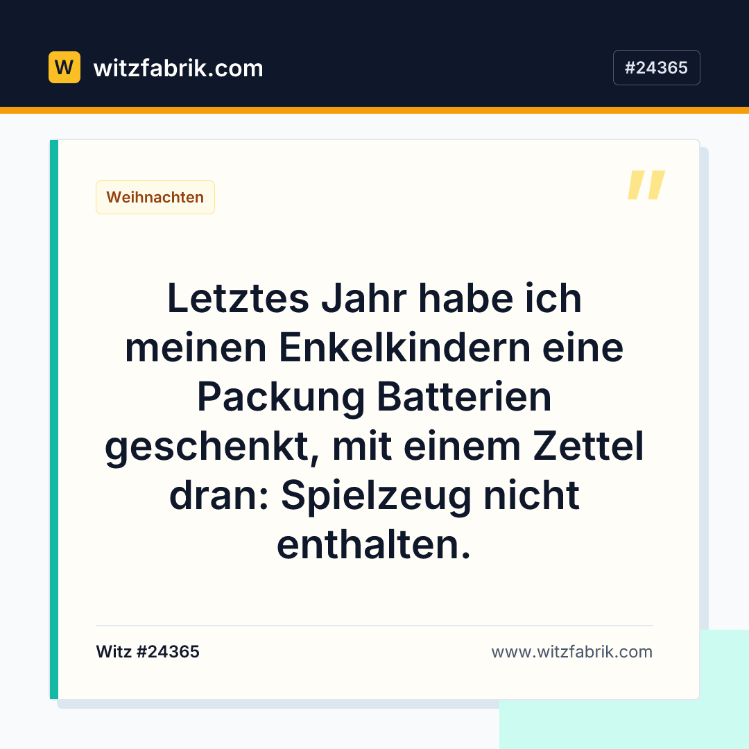Witzfabrik-Bild zu Witz #24365