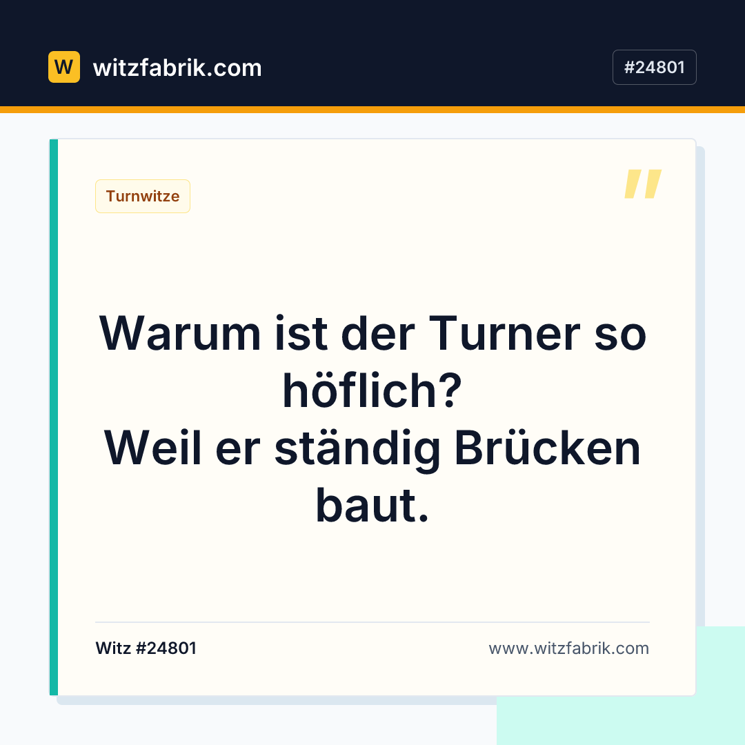 Witzfabrik-Bild zu Witz #24801