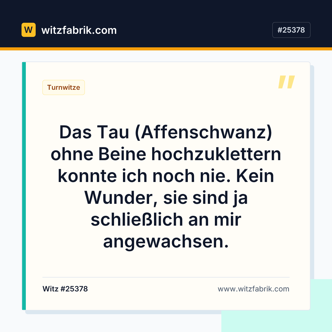 Witzfabrik-Bild zu Witz #25378