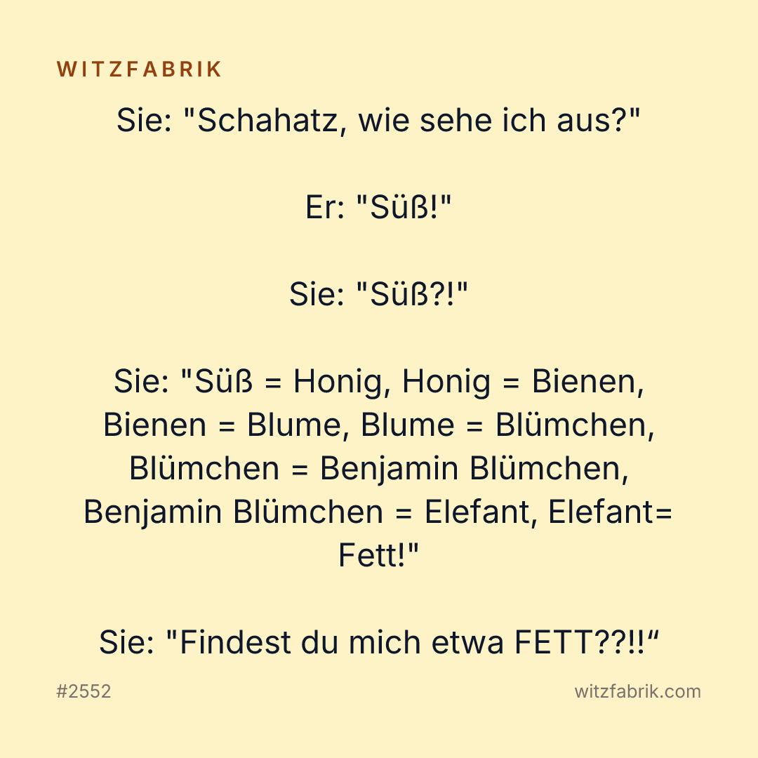 Witzfabrik-Bild zu Witz #2552