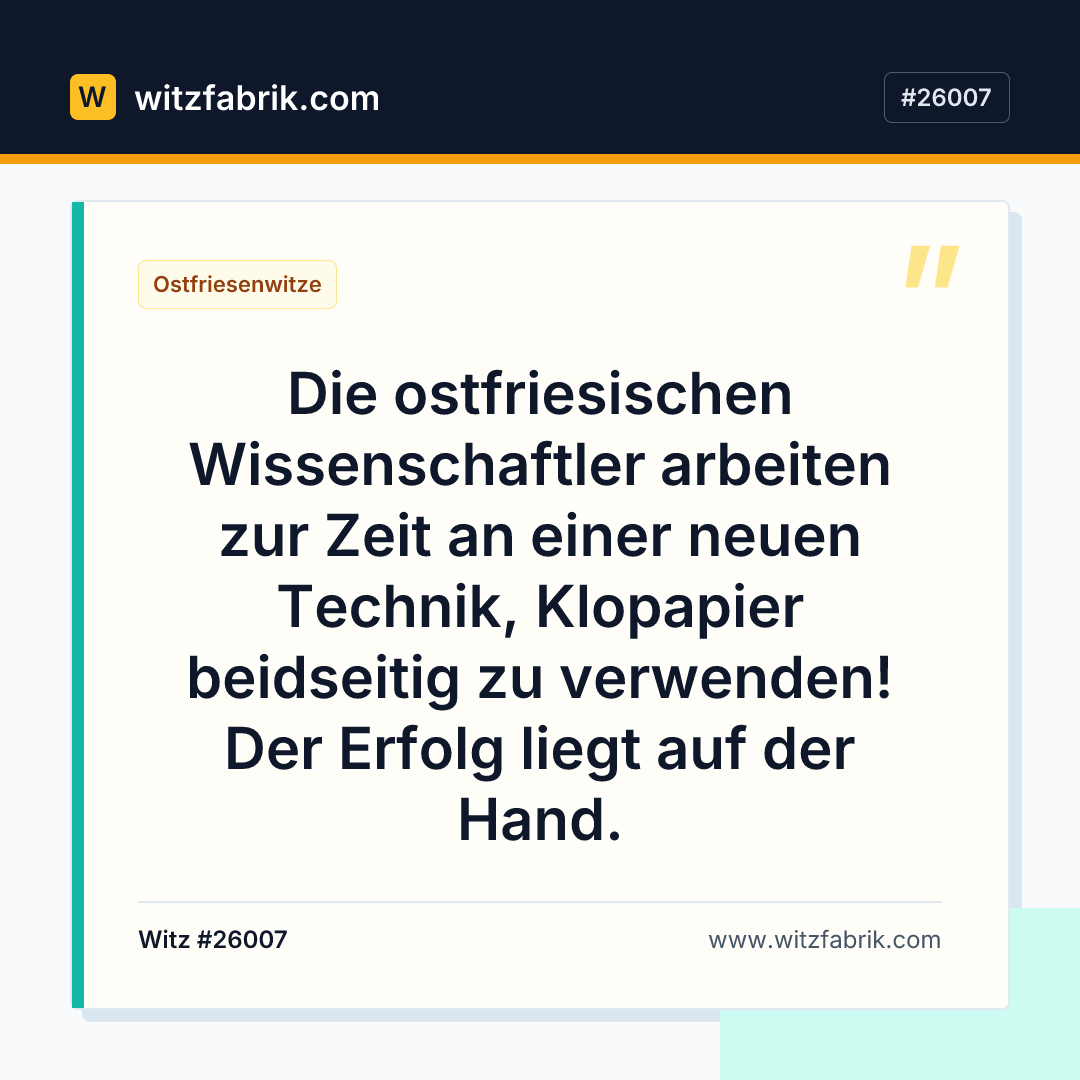 Witzfabrik-Bild zu Witz #26007