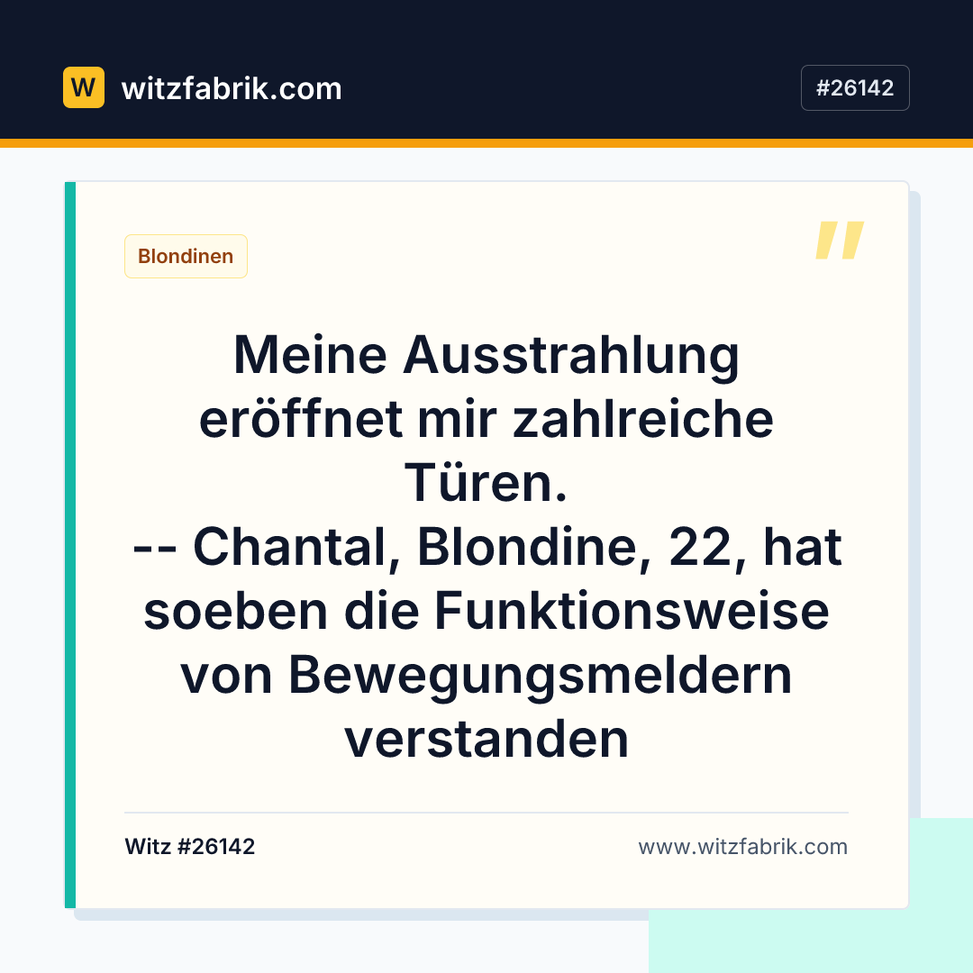 Witzfabrik-Bild zu Witz #26142