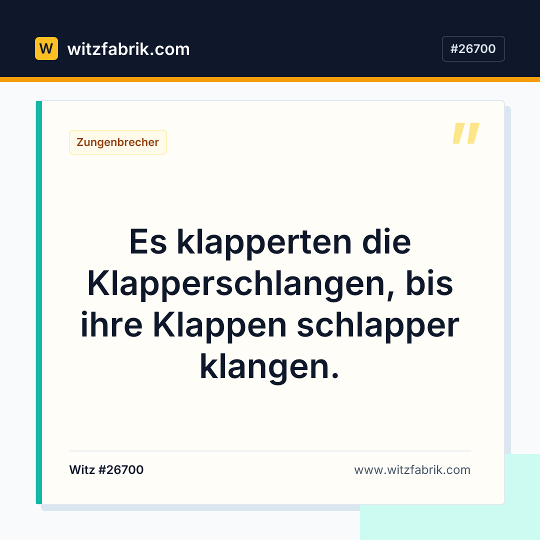 Witzfabrik-Bild zu Witz #26700