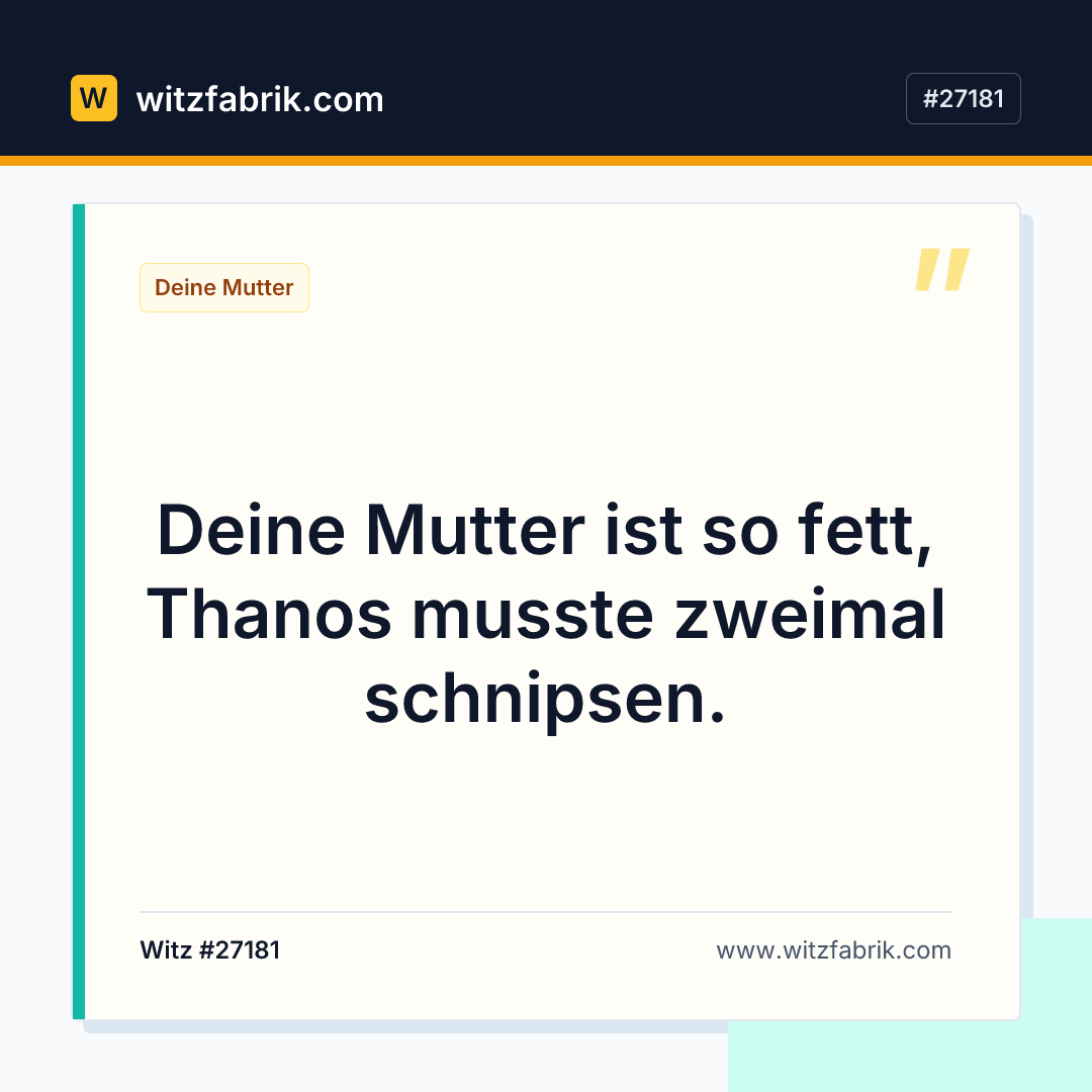 Witzfabrik-Bild zu Witz #27181