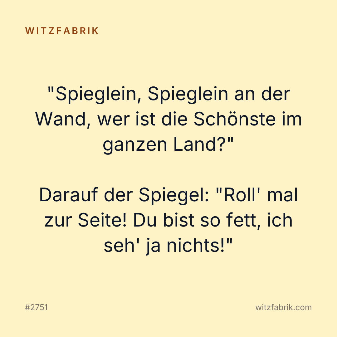 Witzfabrik-Bild zu Witz #2751