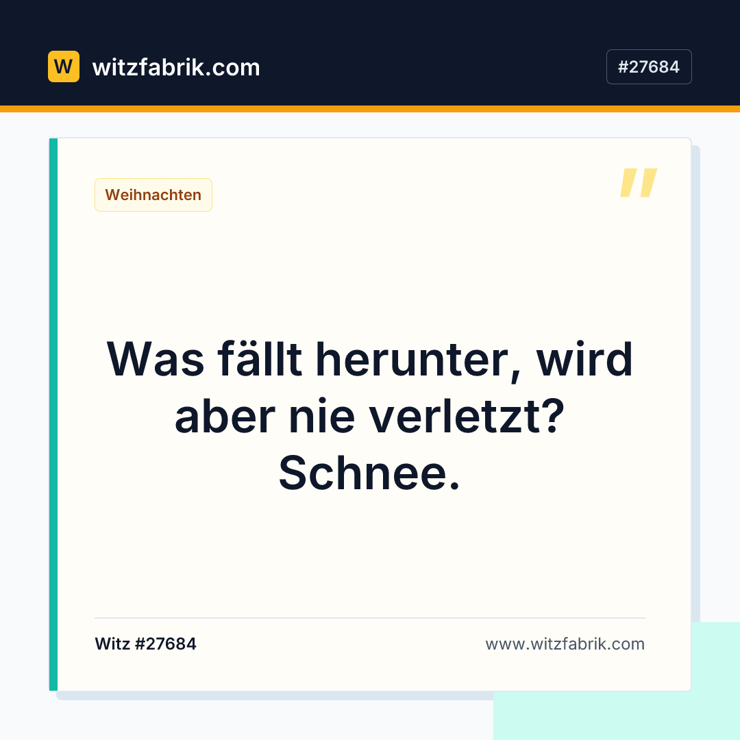 Witzfabrik-Bild zu Witz #27684
