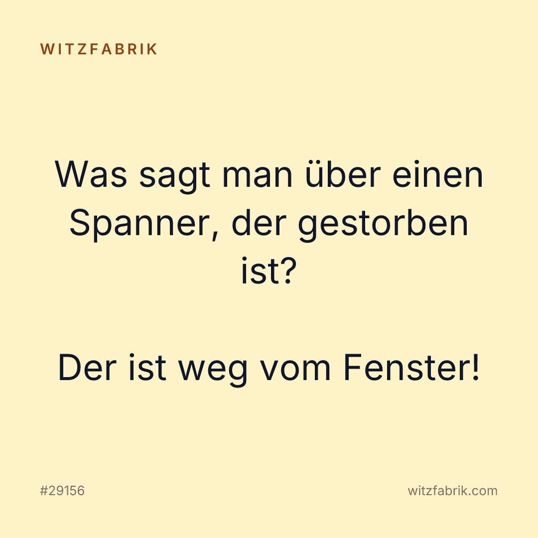 Witzfabrik-Bild zu Witz #29156