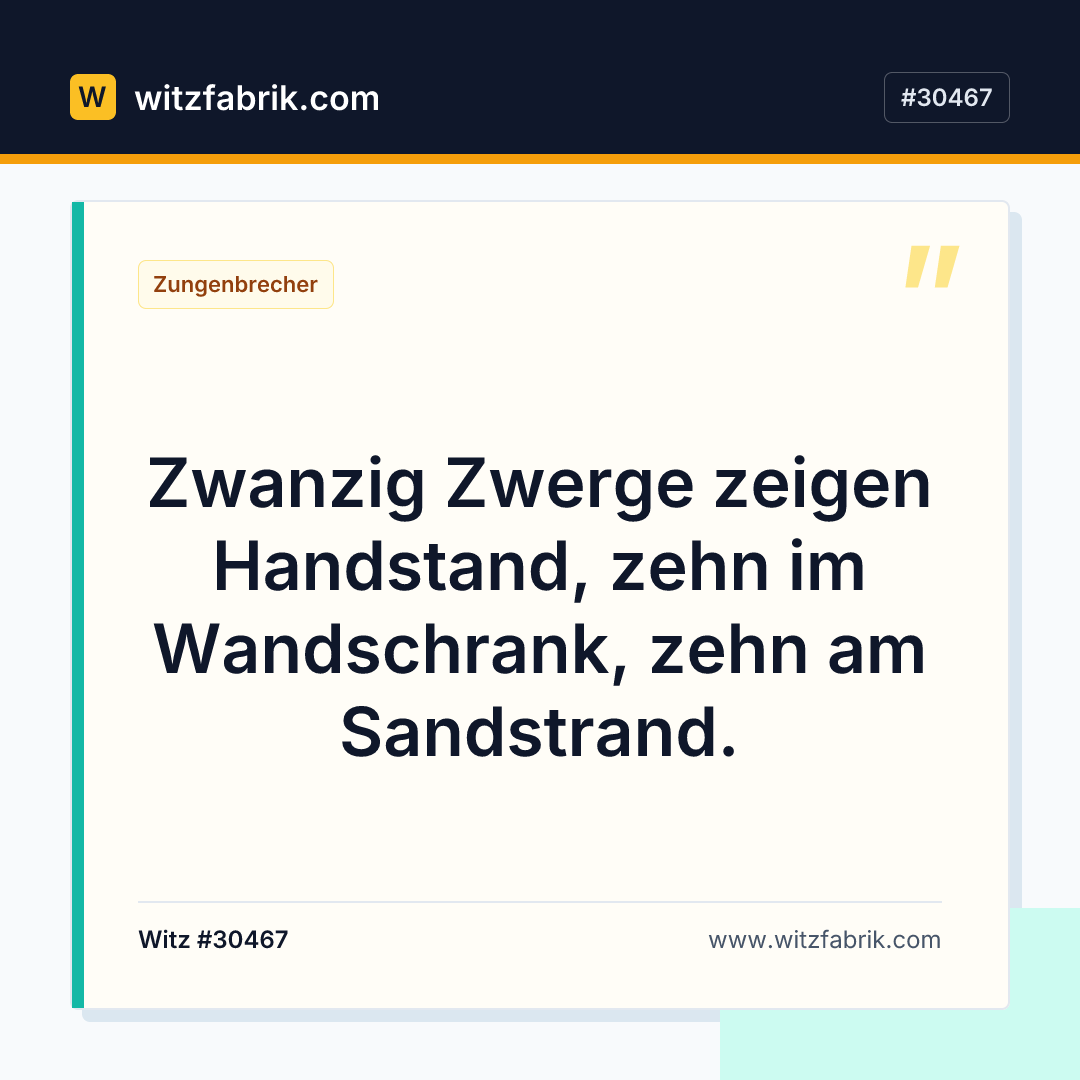 Witzfabrik-Bild zu Witz #30467