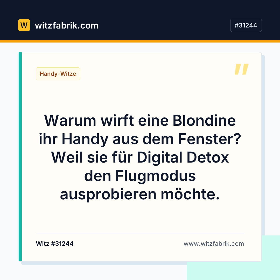 Witzfabrik-Bild zu Witz #31244