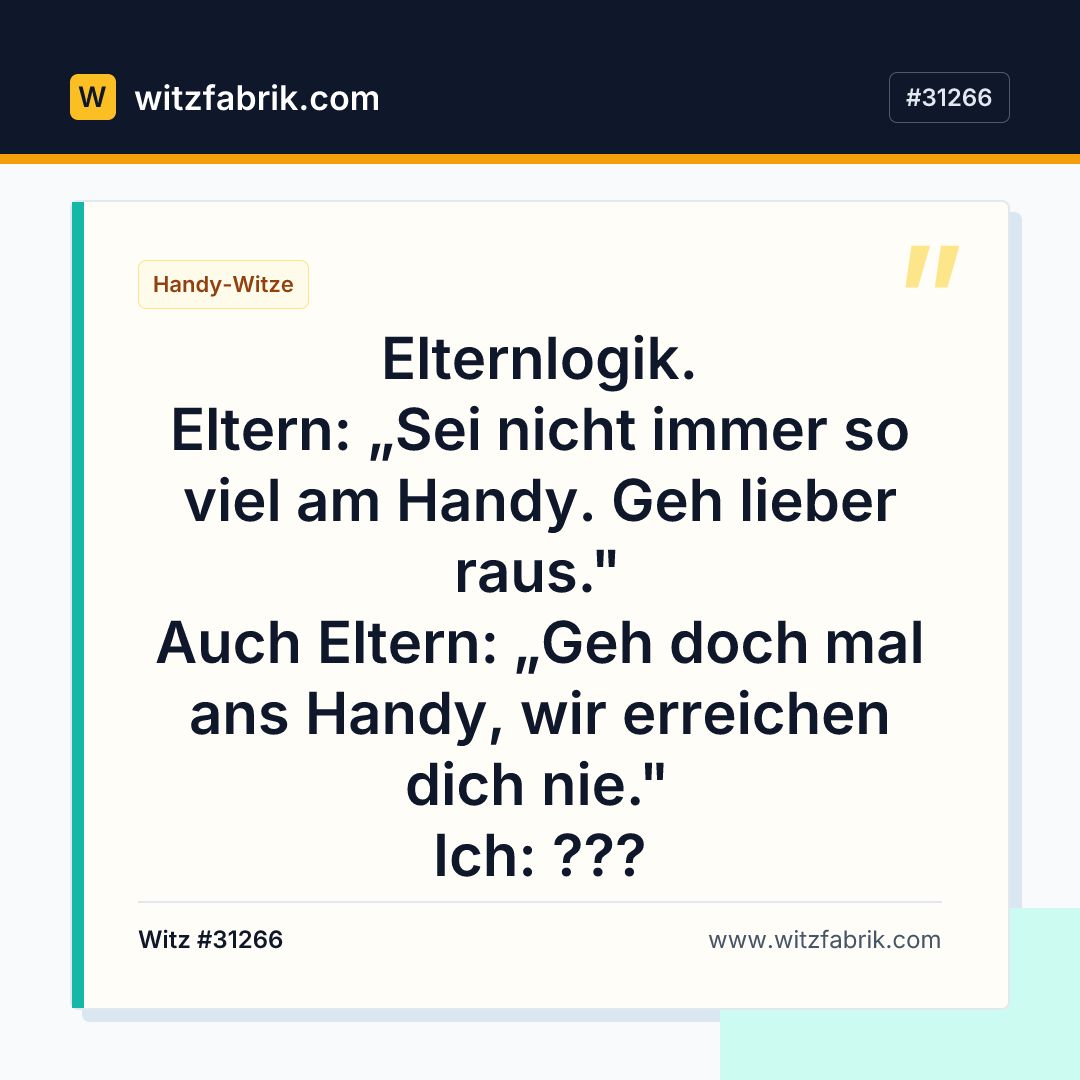 Witzfabrik-Bild zu Witz #31266