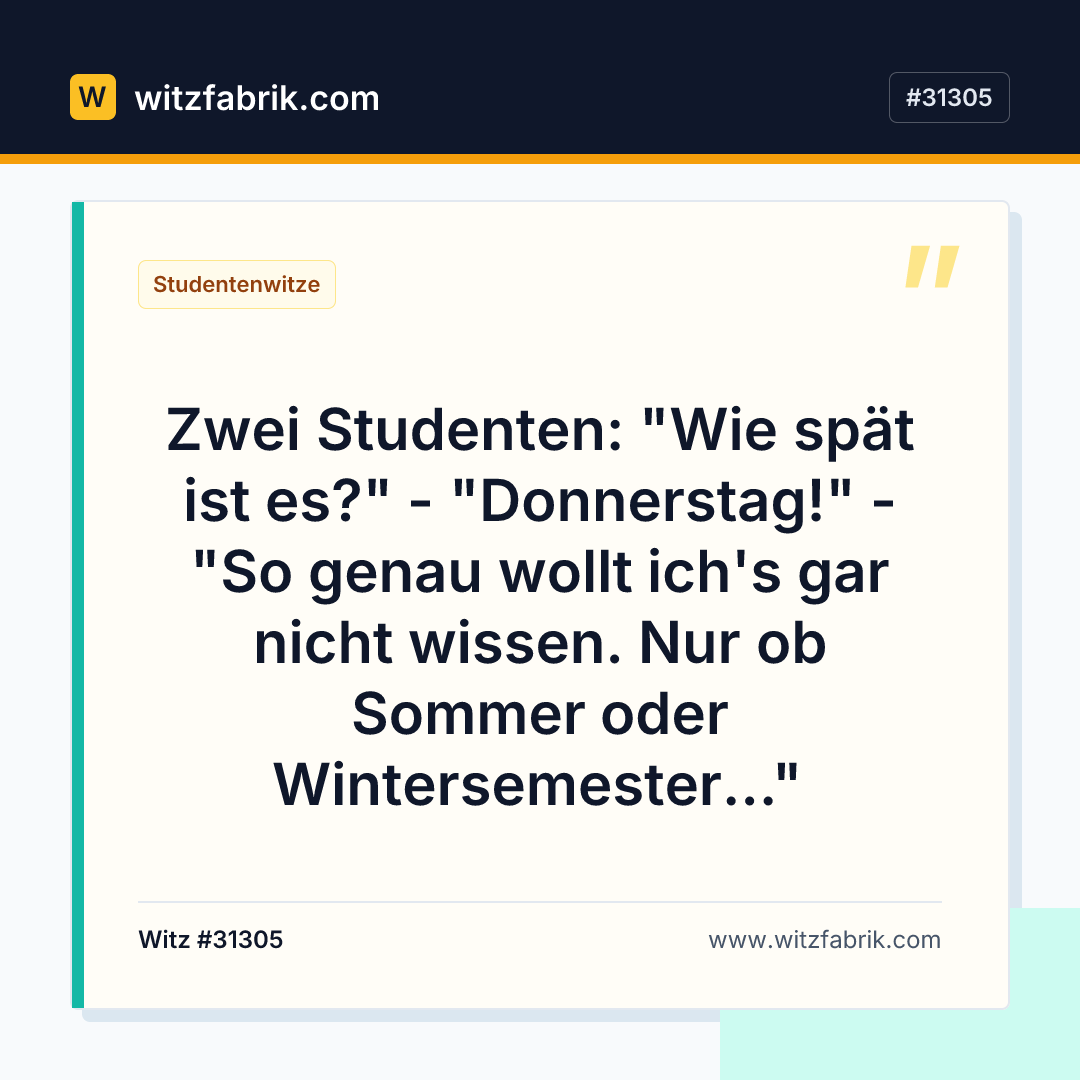 Witzfabrik-Bild zu Witz #31305