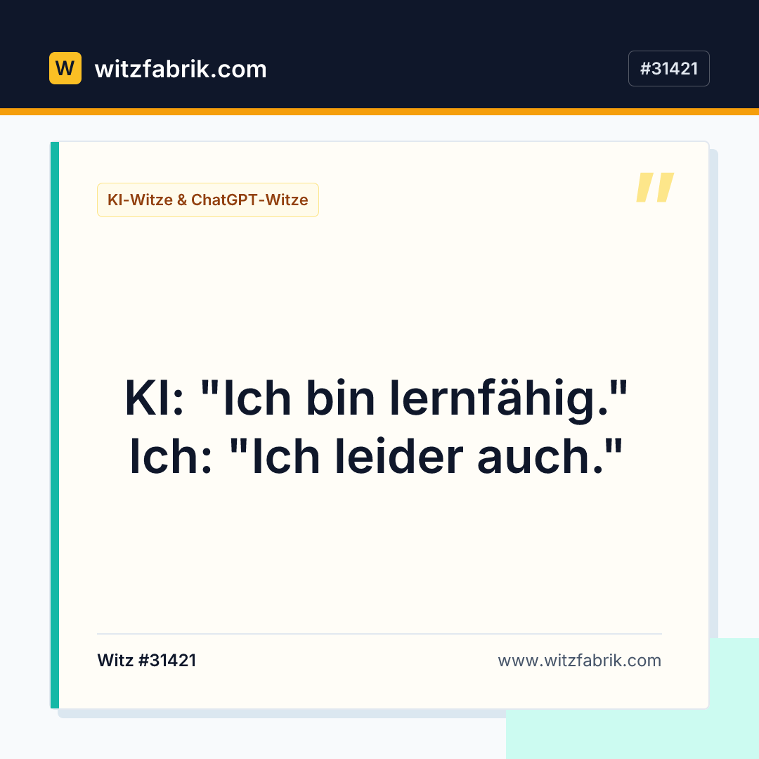 Witzfabrik-Bild zu Witz #31421