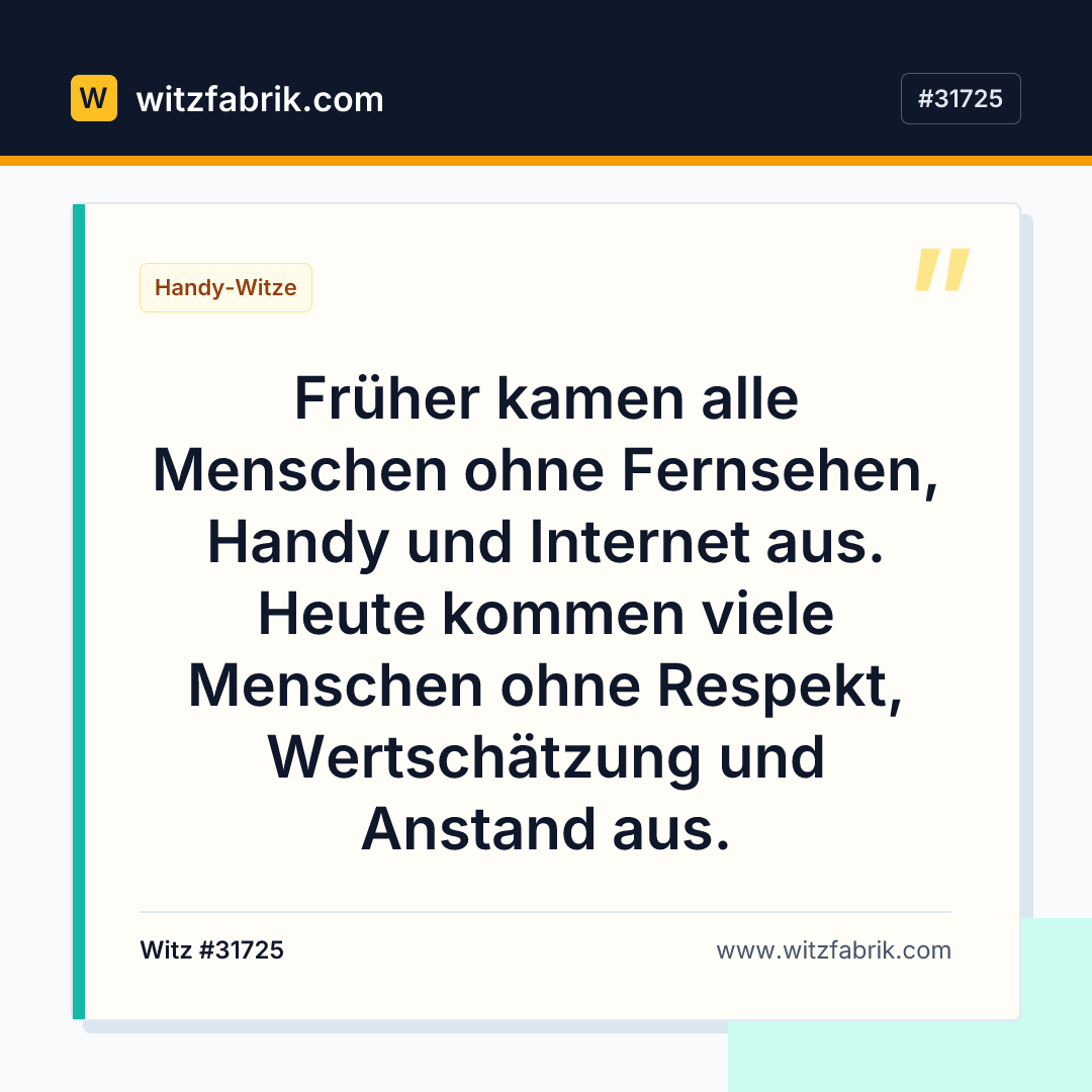 Witzfabrik-Bild zu Witz #31725