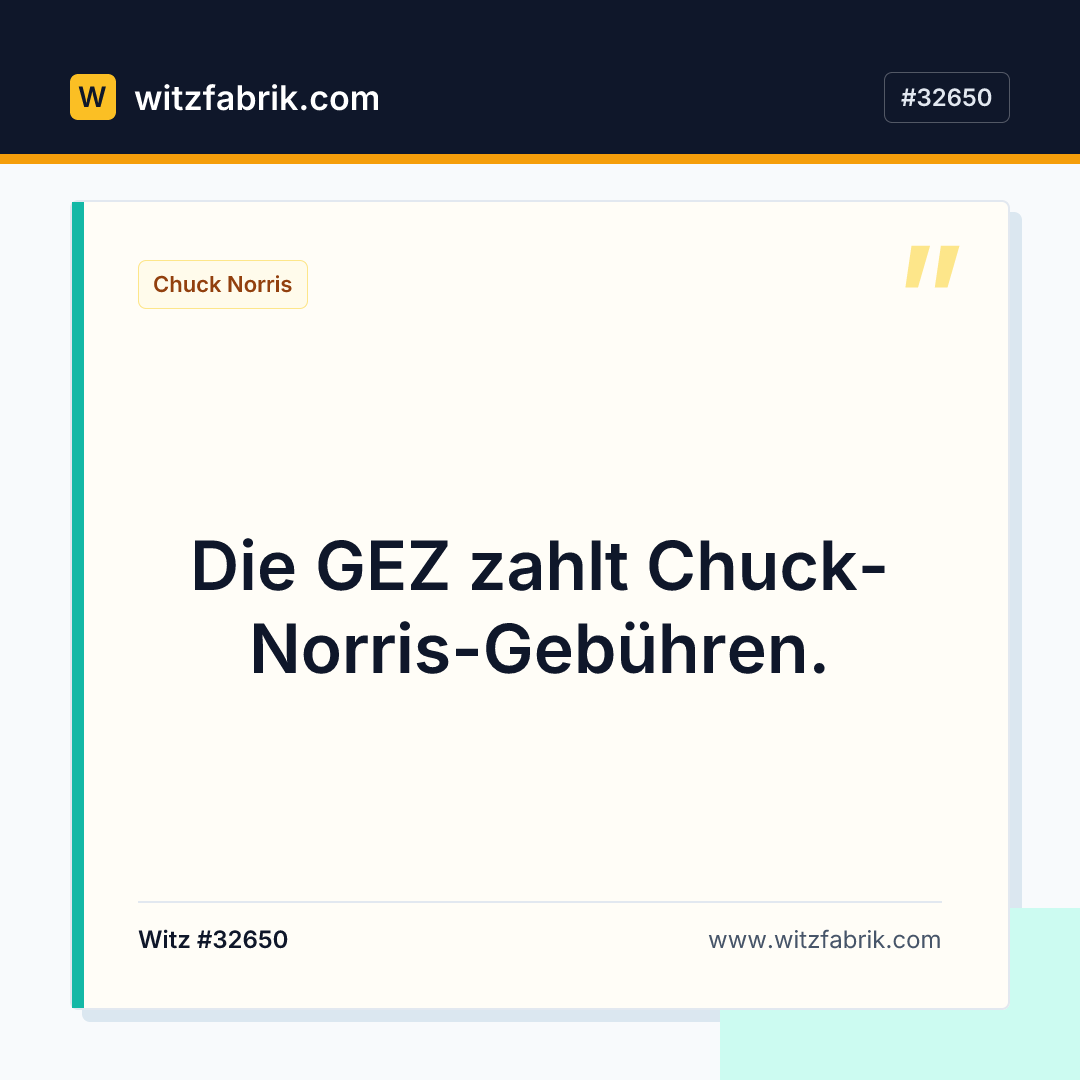 Witzfabrik-Bild zu Witz #32650