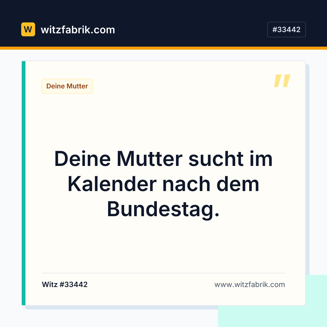 Witzfabrik-Bild zu Witz #33442