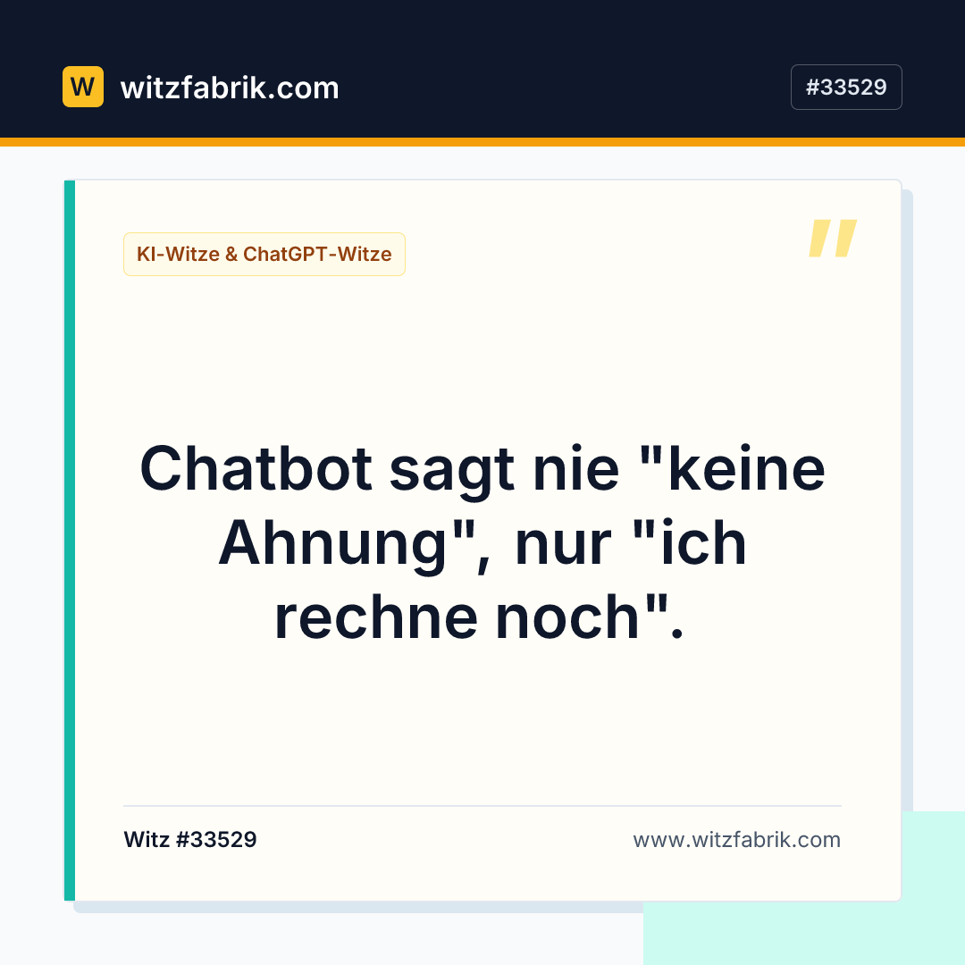 Witzfabrik-Bild zu Witz #33529