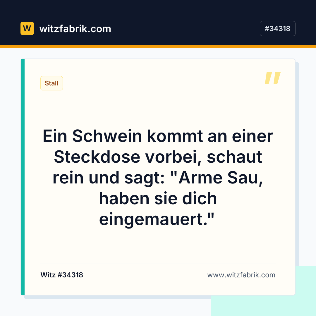 Witzfabrik-Bild zu Witz #34318