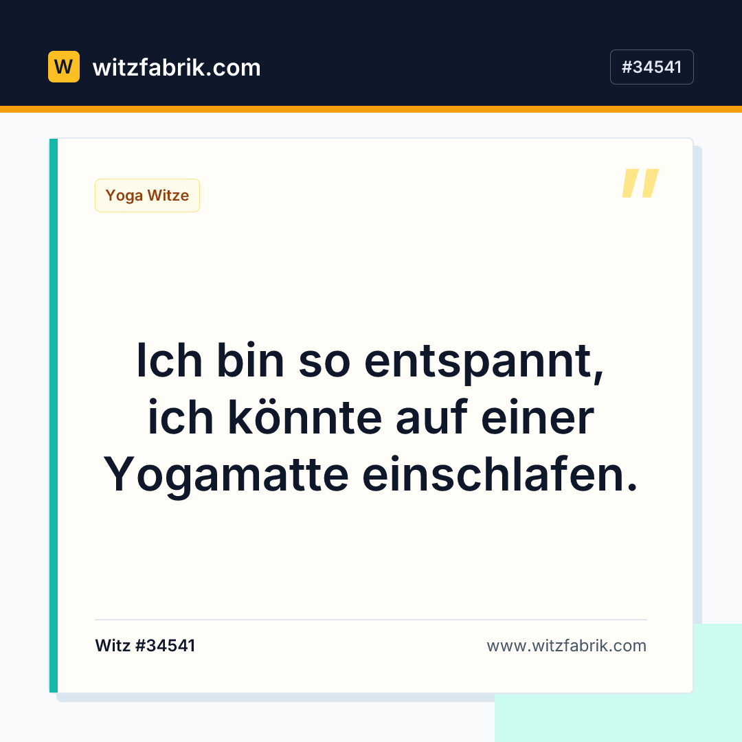 Witzfabrik-Bild zu Witz #34541