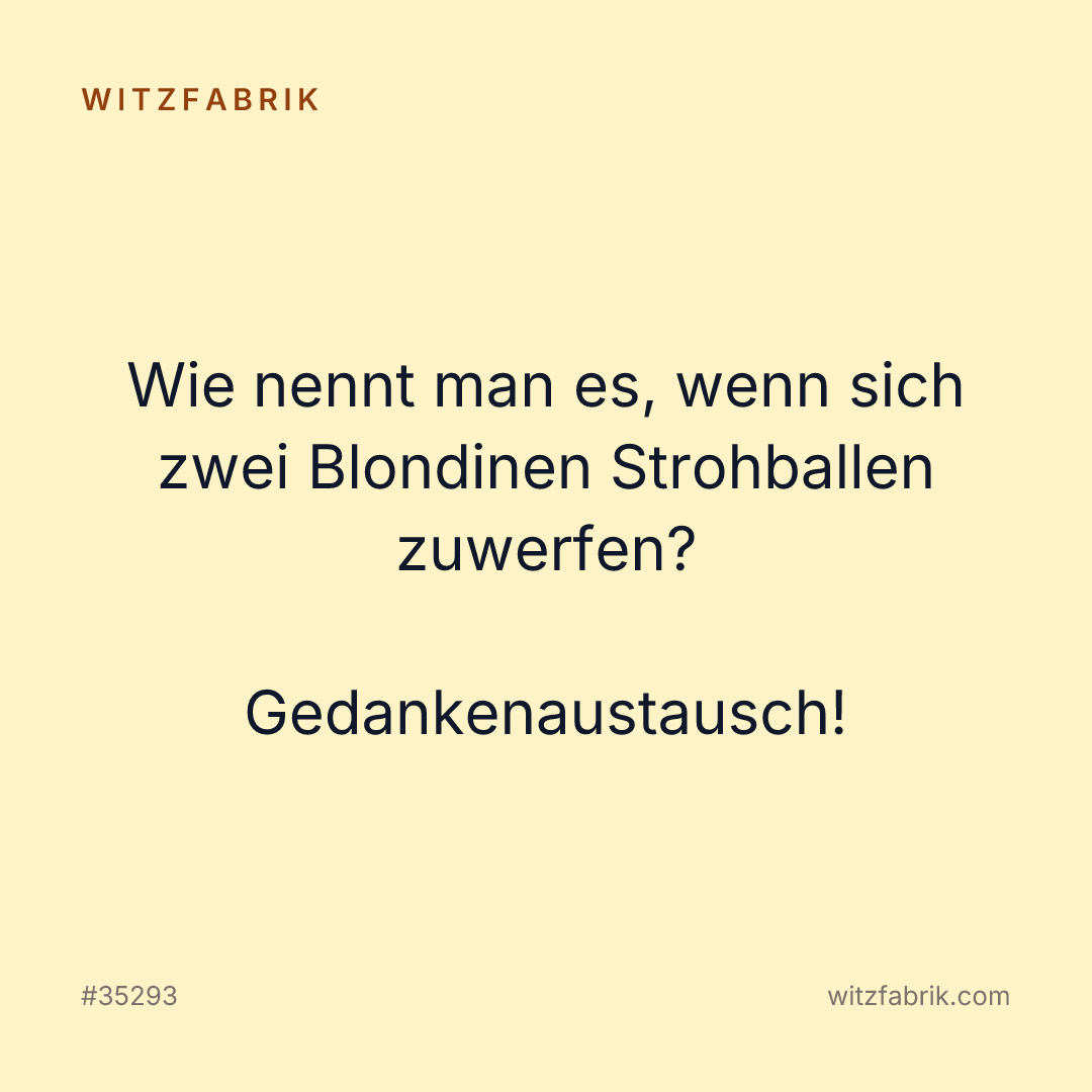 Witzfabrik-Bild zu Witz #35293