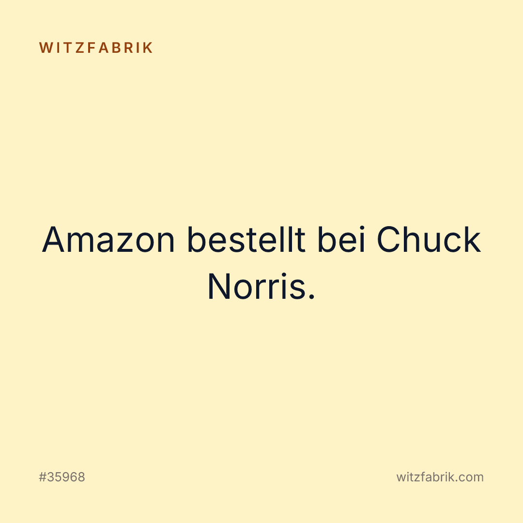 Witzfabrik-Bild zu Witz #35968