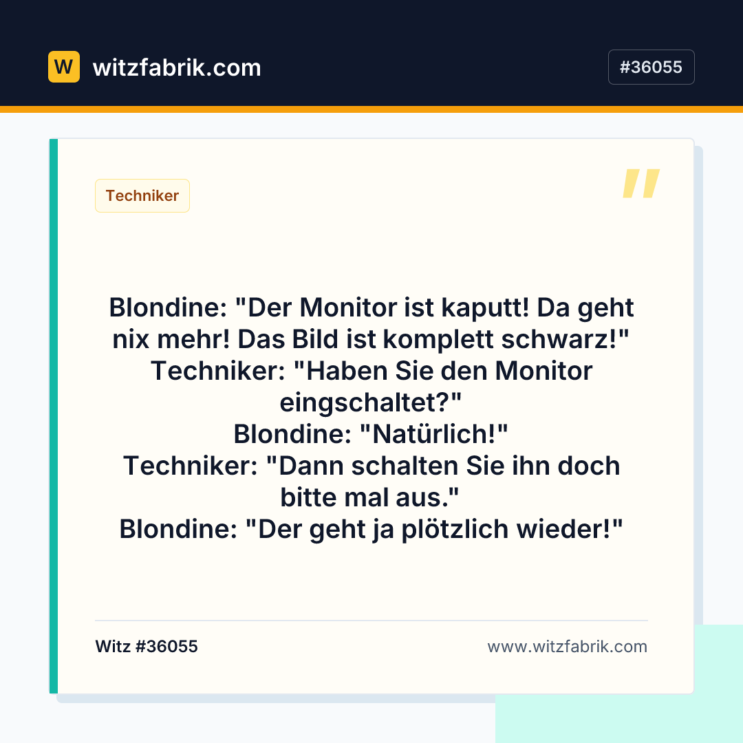 Witzfabrik-Bild zu Witz #36055